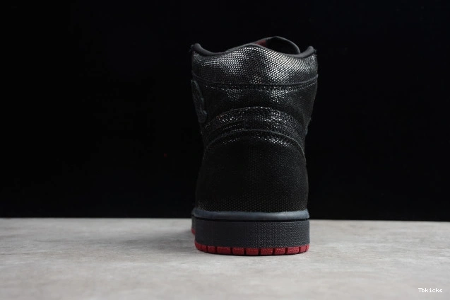 Reps TBK Black High OG Retro Red 1 Air Jordan Gym DC7071-001 0728